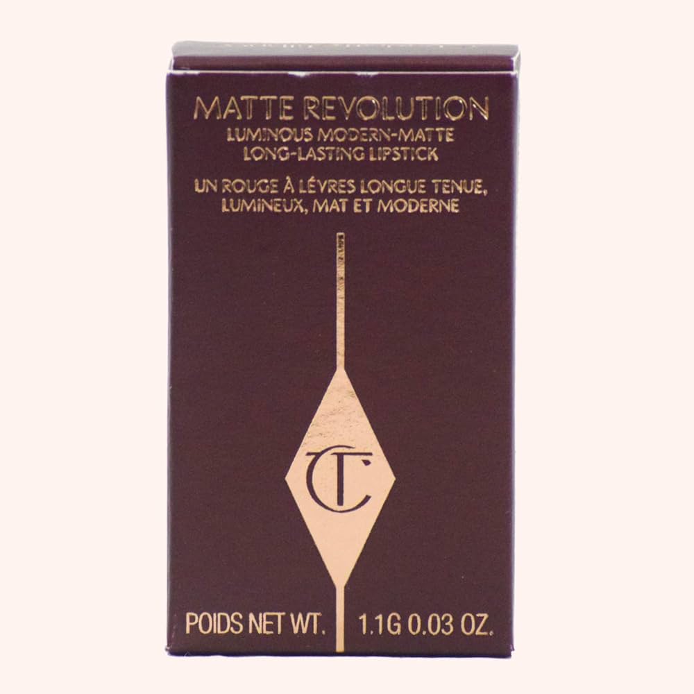 Charlotte Tilbury Matte Revolution Lipstick in 'Pillow Talk' 1.1g - AugustSa Shop