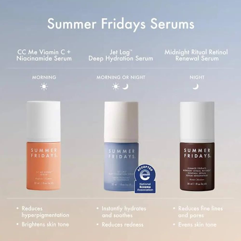 SUMMER FRIDAYS
Jet Lag Deep Hydration Serum 30ml - AugustSa Shop