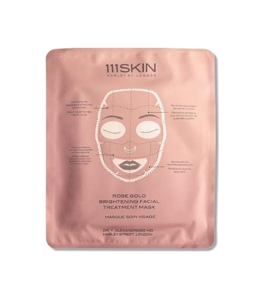 111SKIN Rose Gold Brightening Facial Treatment Mask - 1 Mask 30ml - AugustSa Shop