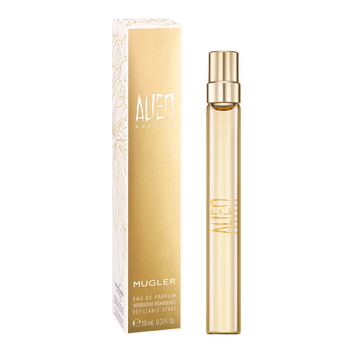 Alien Goddess Eau de Parfum 10ml Refillable Spray - AugustSa Shop