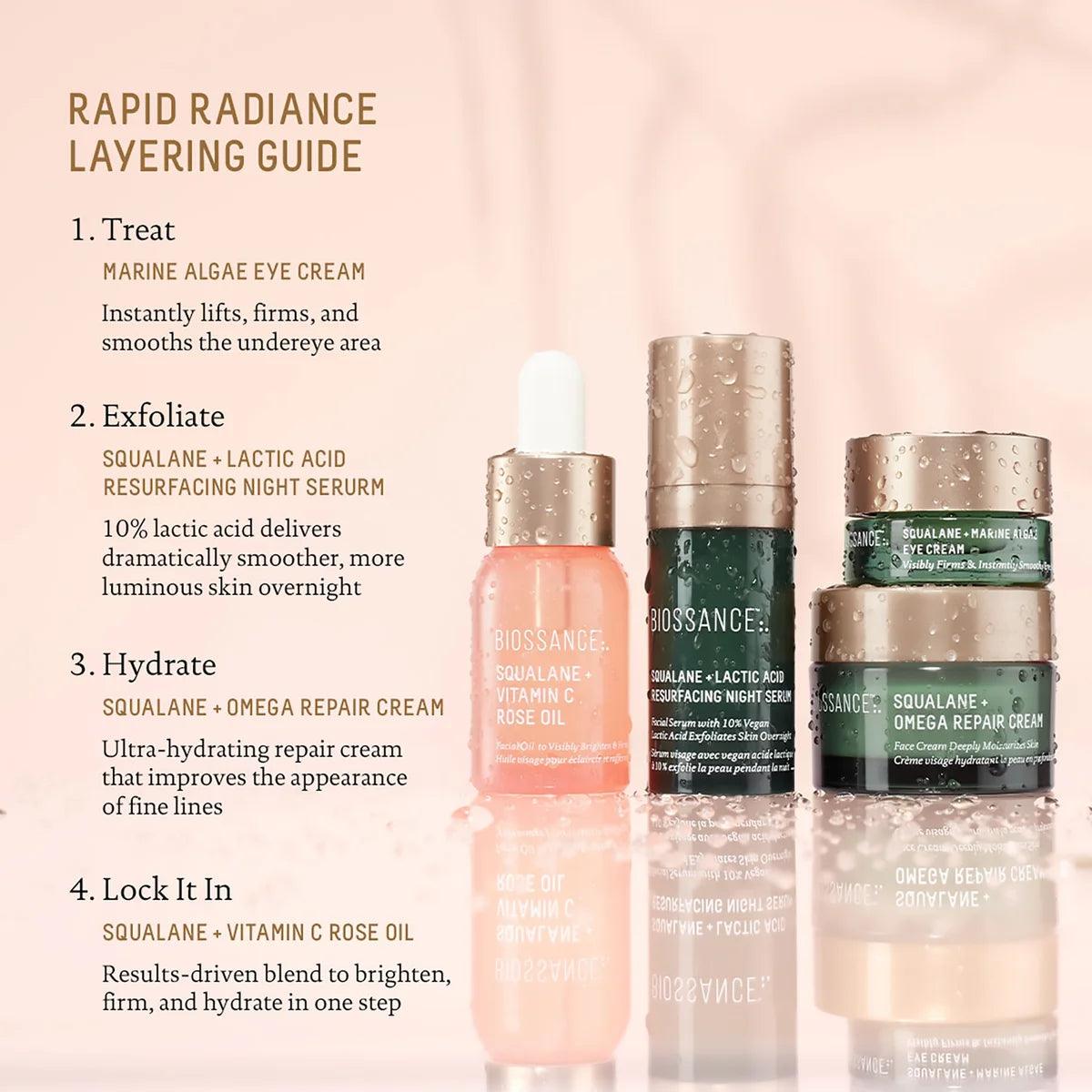Biossance Rapid Radiance Set - AugustSa Shop