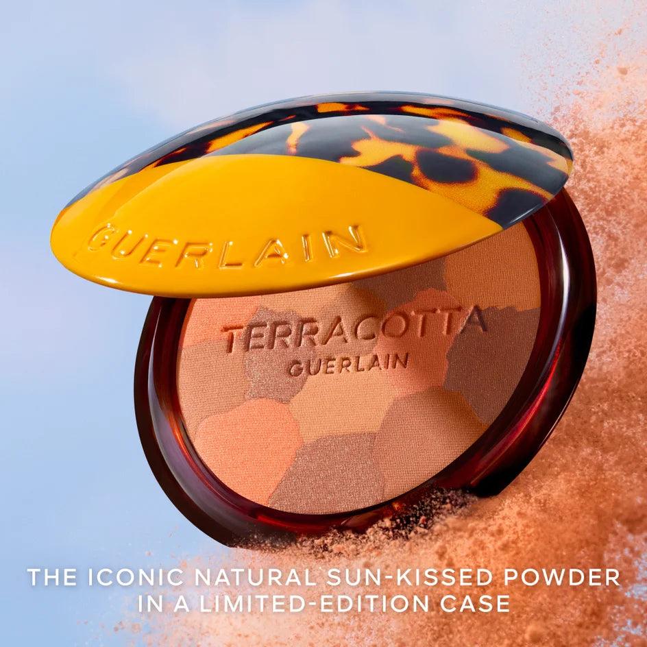 Guerlain Terracotta 02 Light The Sun-Kissed Natural Healthy Glow Powder - Limited Edition Amber Case - AugustSa Shop