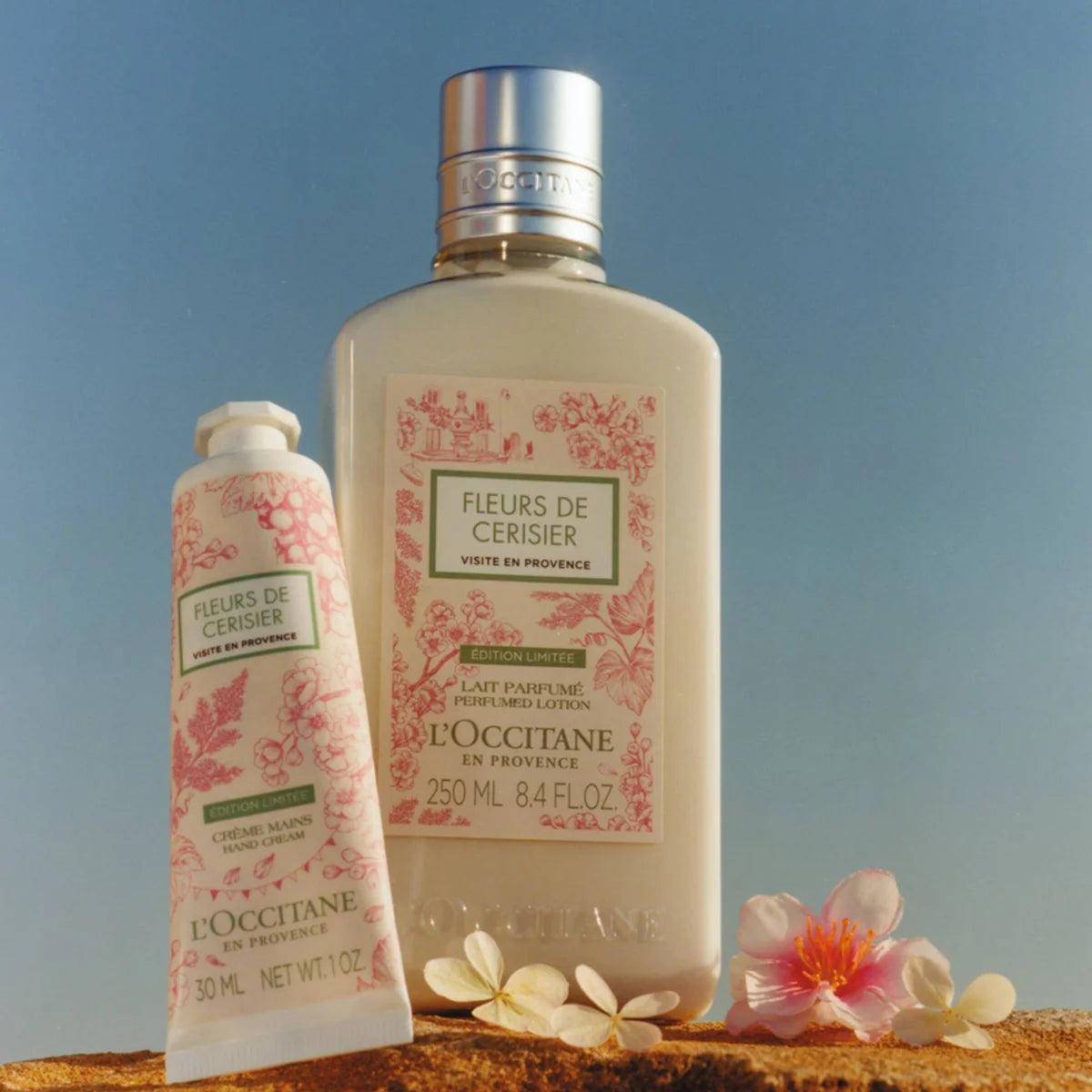 L'OCCITANE Cherry Blossom Hand Cream 30ml - AugustSa Shop