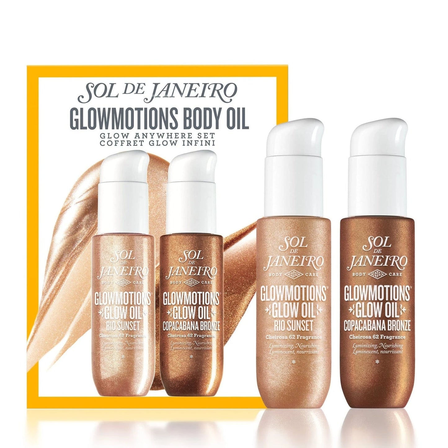 Sol de Janeiro Glowmotions Body Oil Glow Anywhere Set - AugustSa Shop