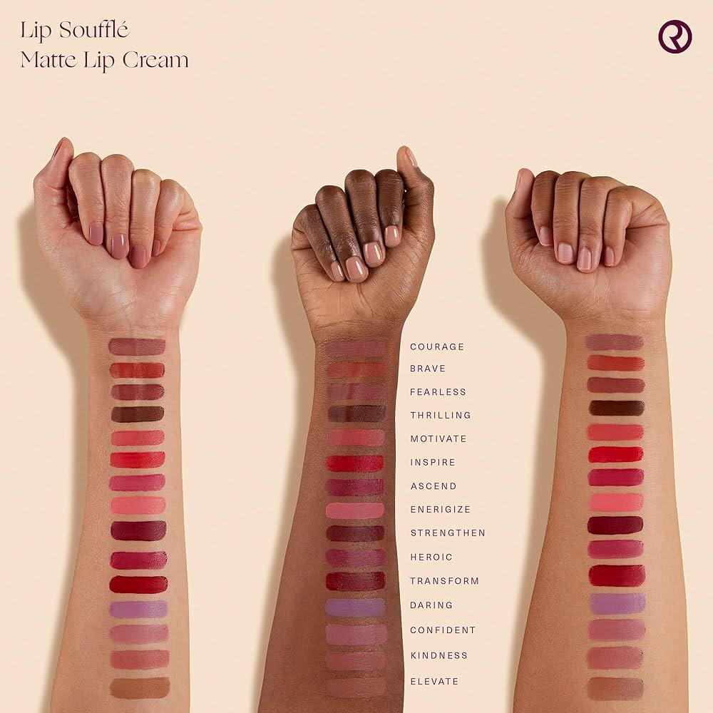 Rare Beauty Lip Soufflé Matte Cream Lipstick Courage 0.96ml - AugustSa Shop