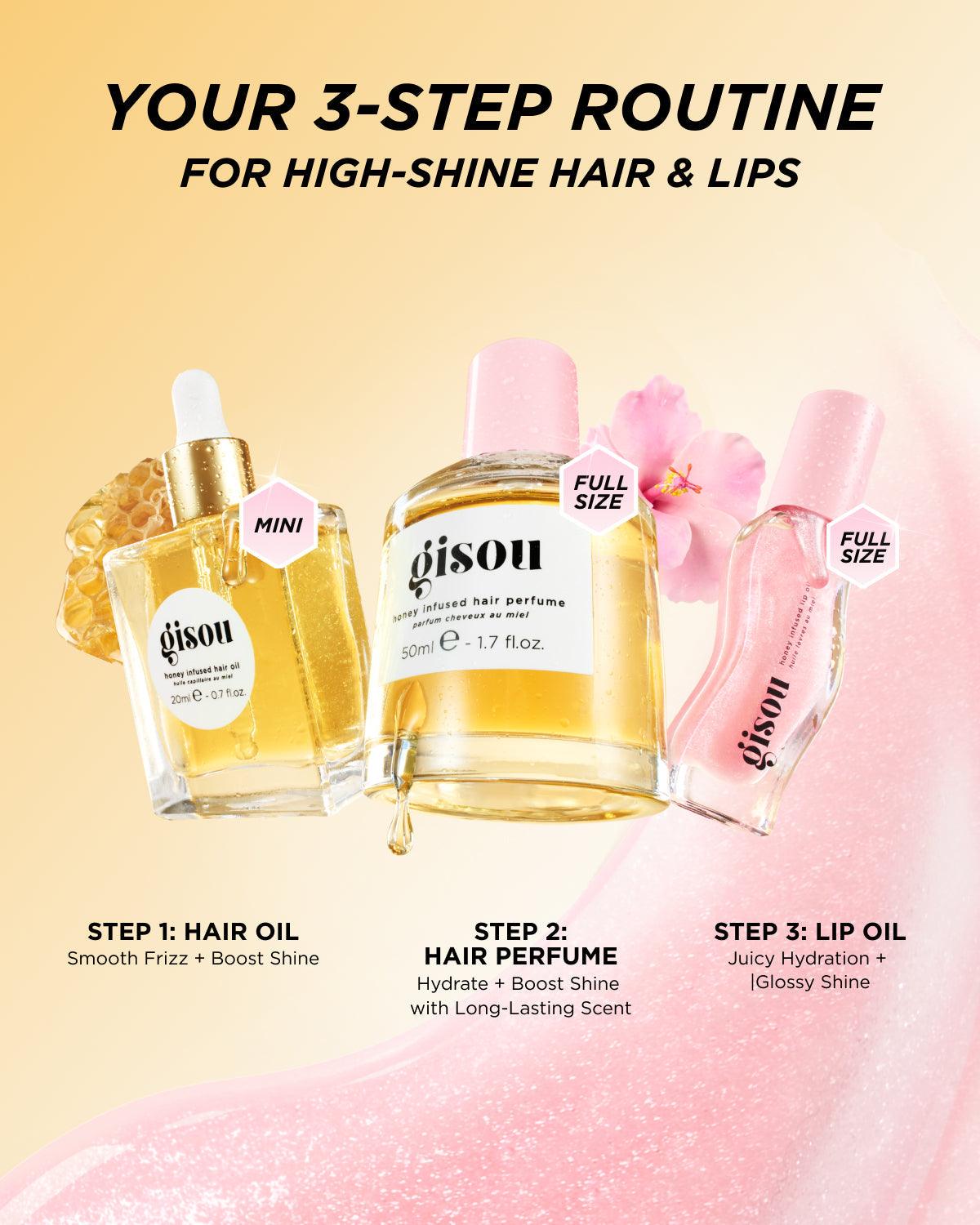 Gisou Honey Gloss Hydration Trio - AugustSa Shop