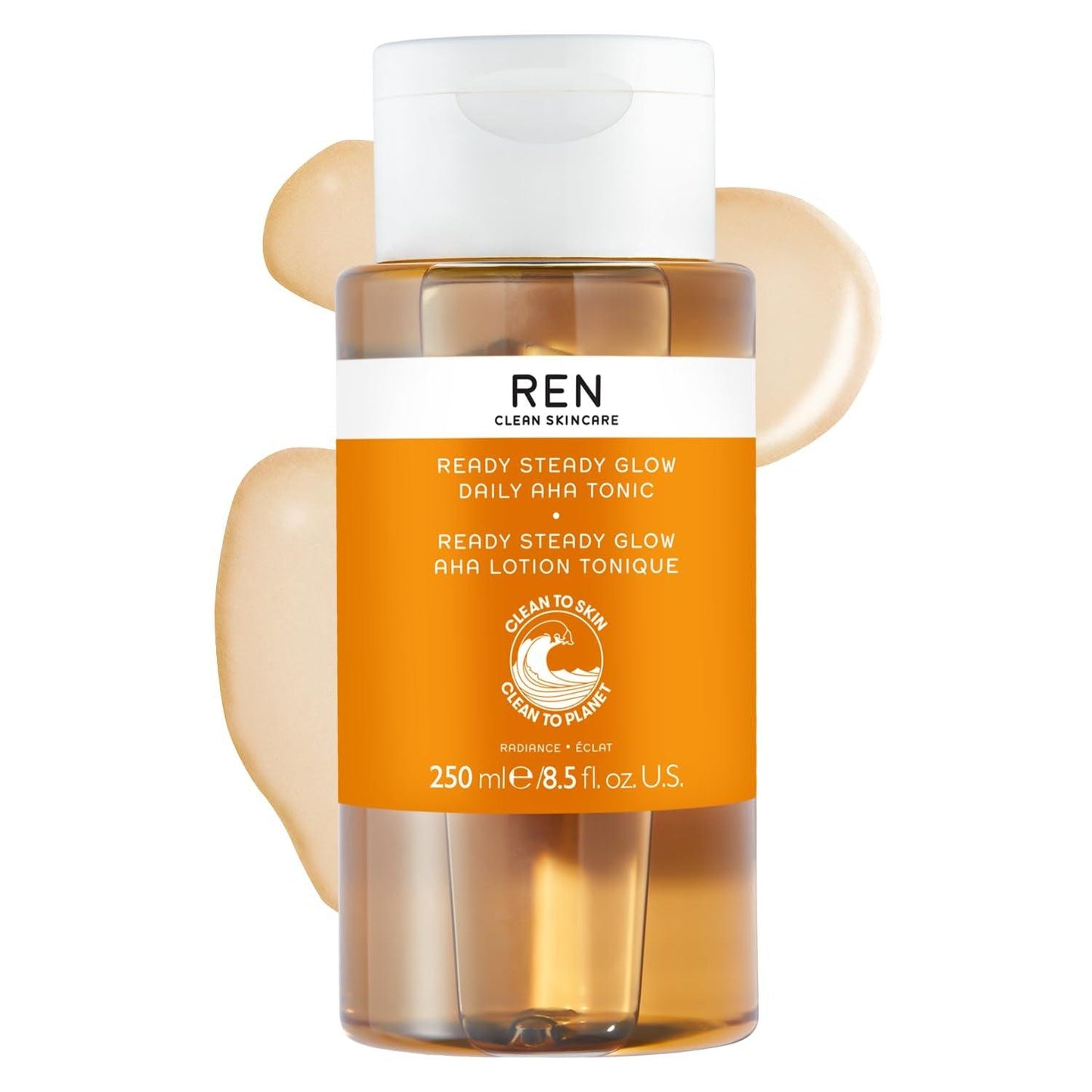 REN Clean Skincare AHA Glow Tonic 250ml - AugustSa Shop