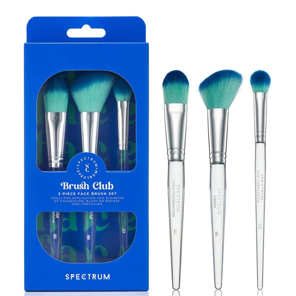 Spectrum Brush Club 3 Piece Brush Set - AugustSa Shop