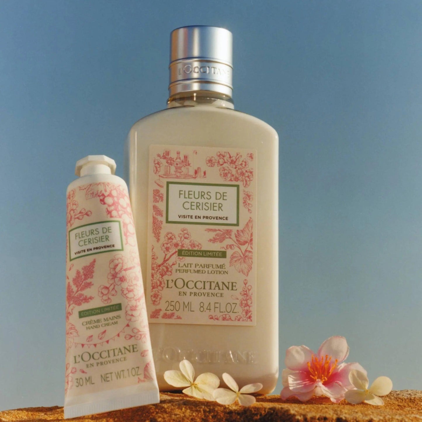 L'OCCITANE Cherry Blossom Hand Cream 30ml -Limited Edition - AugustSa Shop