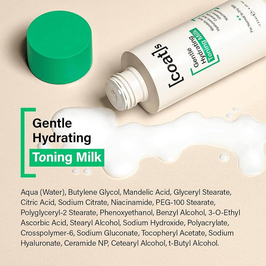 Coats Gentle Hydrating Toning Milk 125ml - AugustSa Shop
