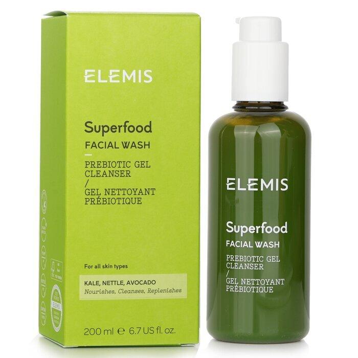 Elemis Superfood Facial Wash Prebiotic Gel Cleanser 200ml - AugustSa Shop