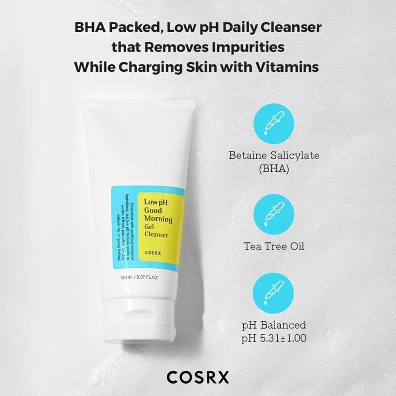 Cosrx Low Ph Good Morning Gel Cleanser 150ml - AugustSa Shop
