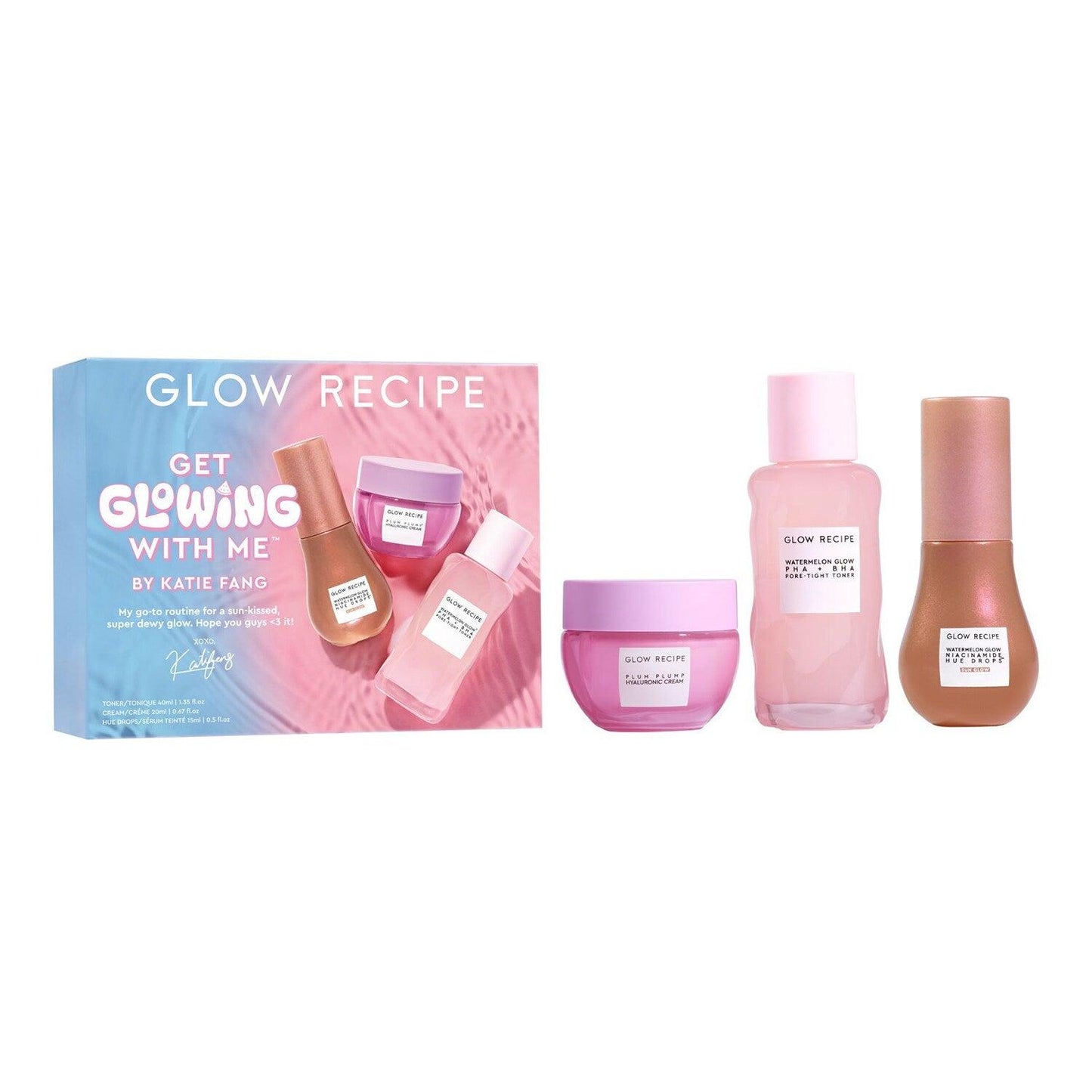 Glow Recipe Get Glowing With Me By Katie Fang - AugustSa Shop