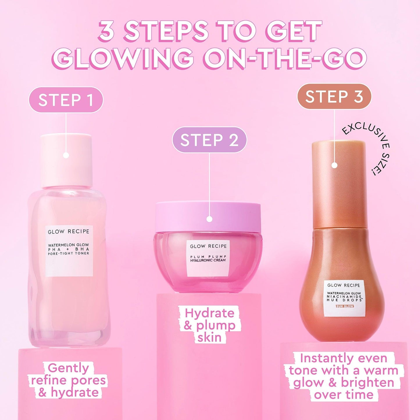 Glow Recipe Get Glowing With Me By Katie Fang - AugustSa Shop