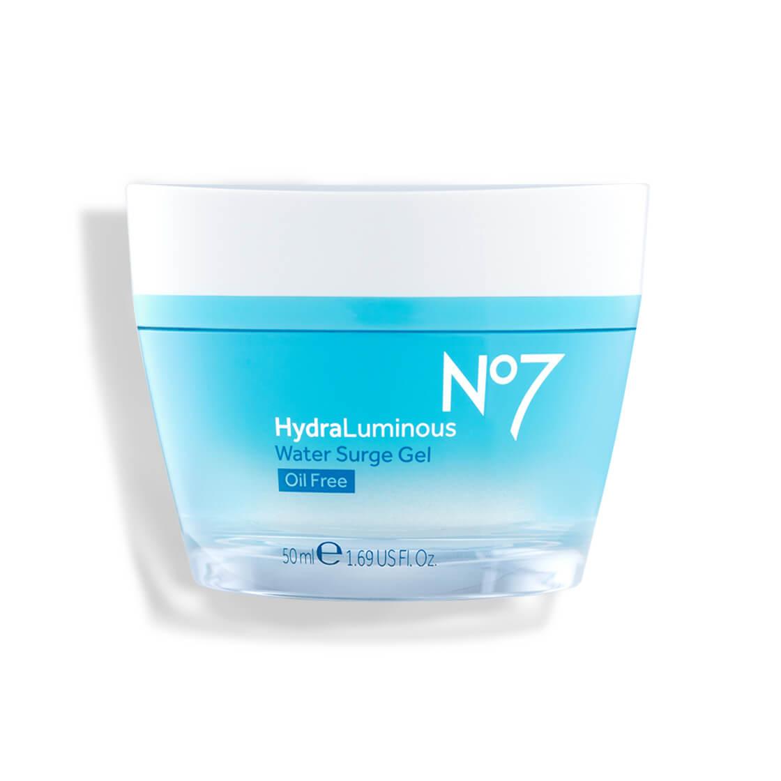 No7 HydraLuminous Water Surge Gel Oil Free 50ml - AugustSa Shop