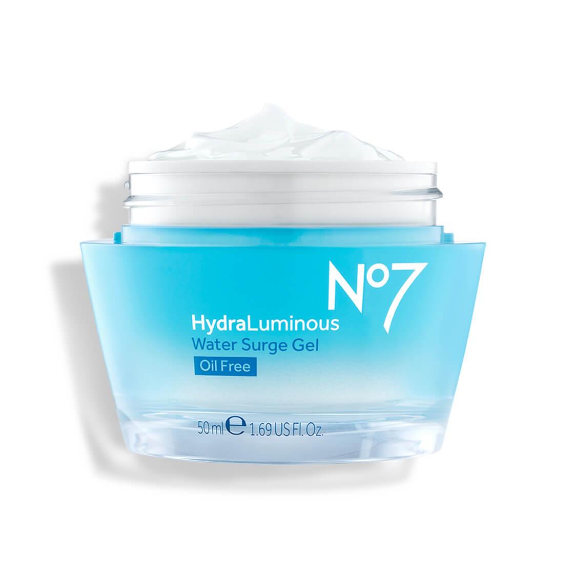 No7 HydraLuminous Water Surge Gel Oil Free 50ml - AugustSa Shop