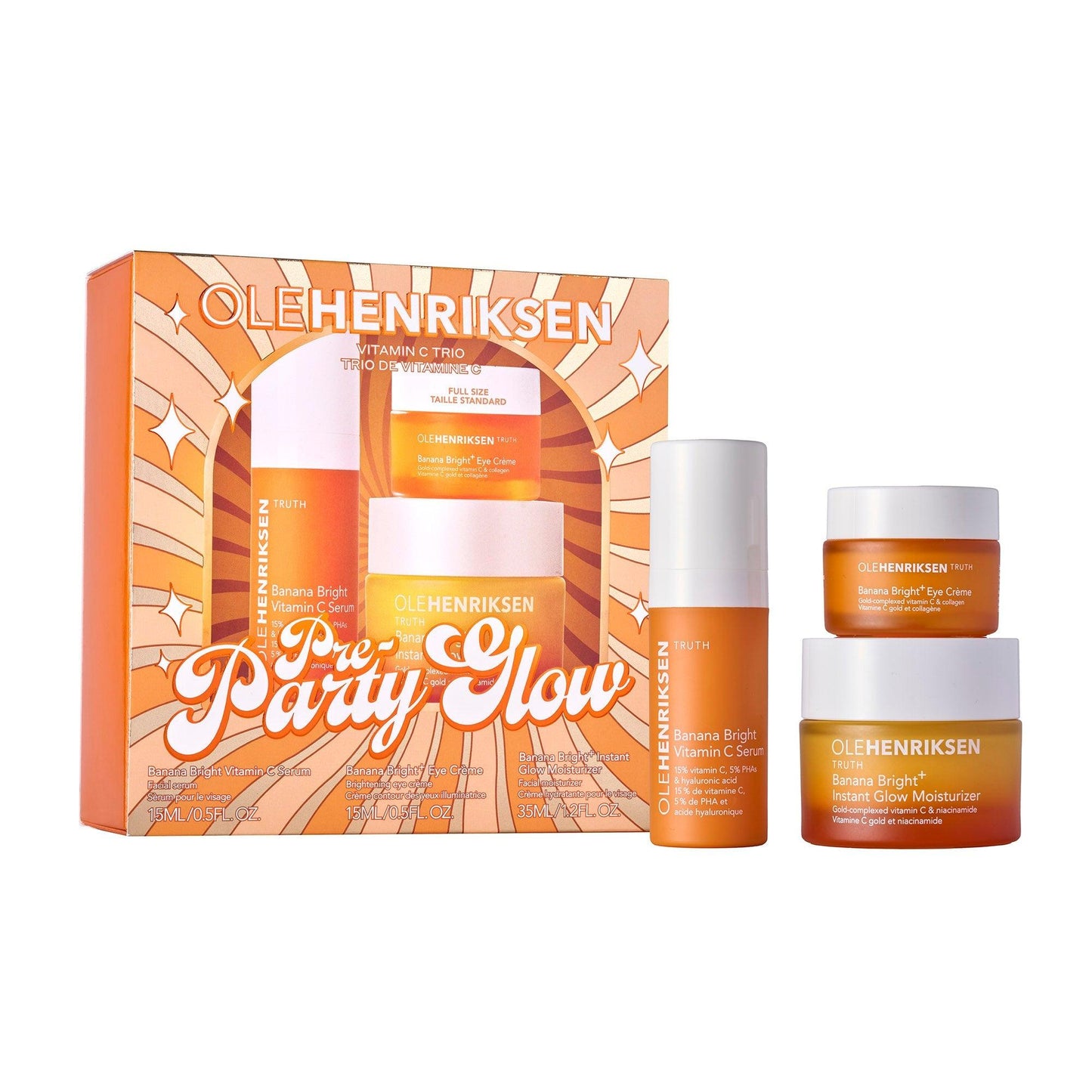 Olehenriksen Pre-Party Glow Vitamin C Trio - AugustSa Shop