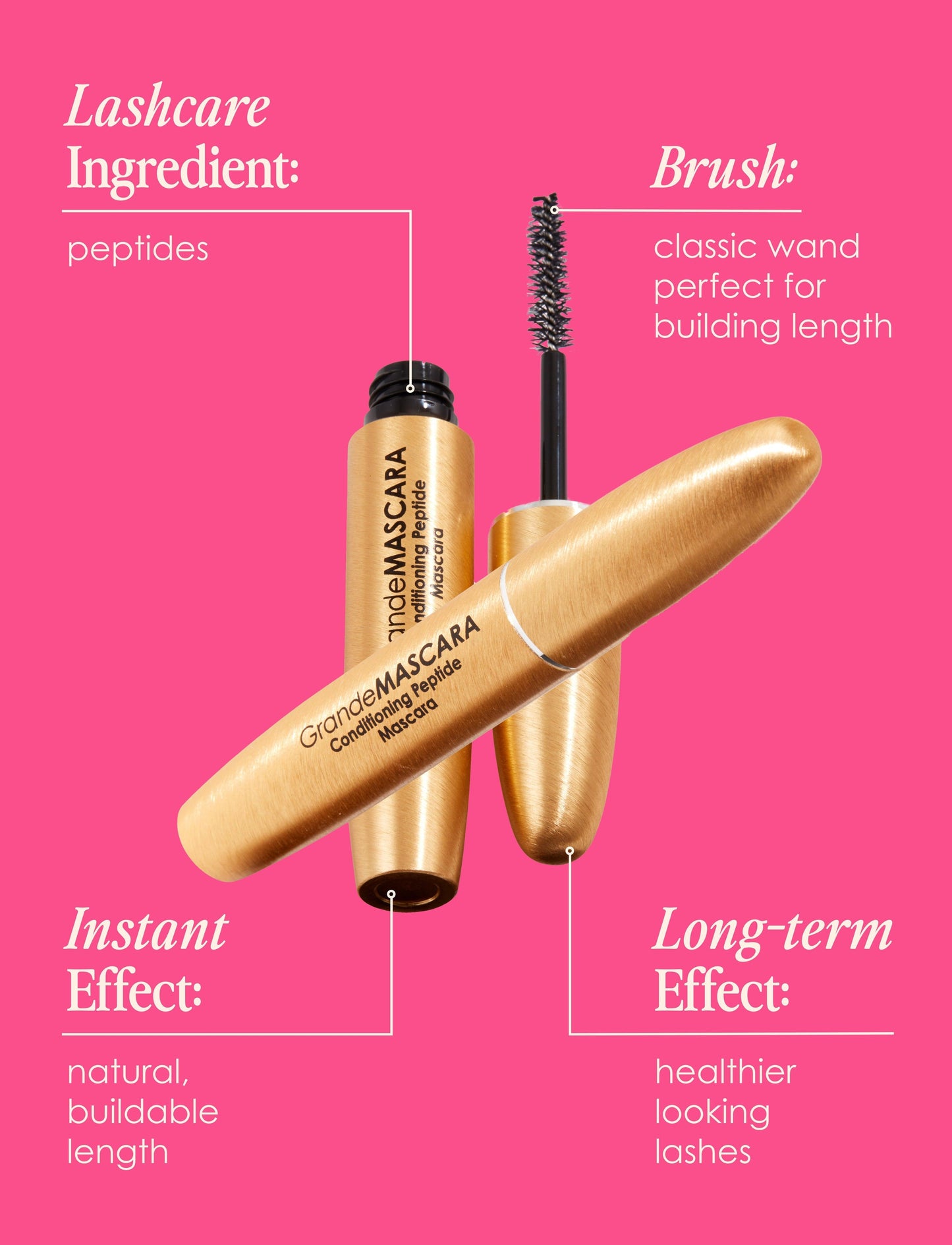 GrandeMASCARA Conditioning Peptide Mascara - AugustSa Shop