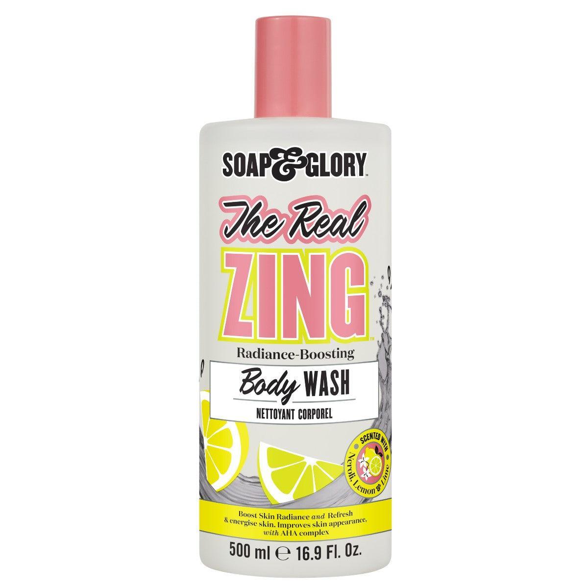 Soap & Glory The Real Zing Body Wash 500ml - AugustSa Shop
