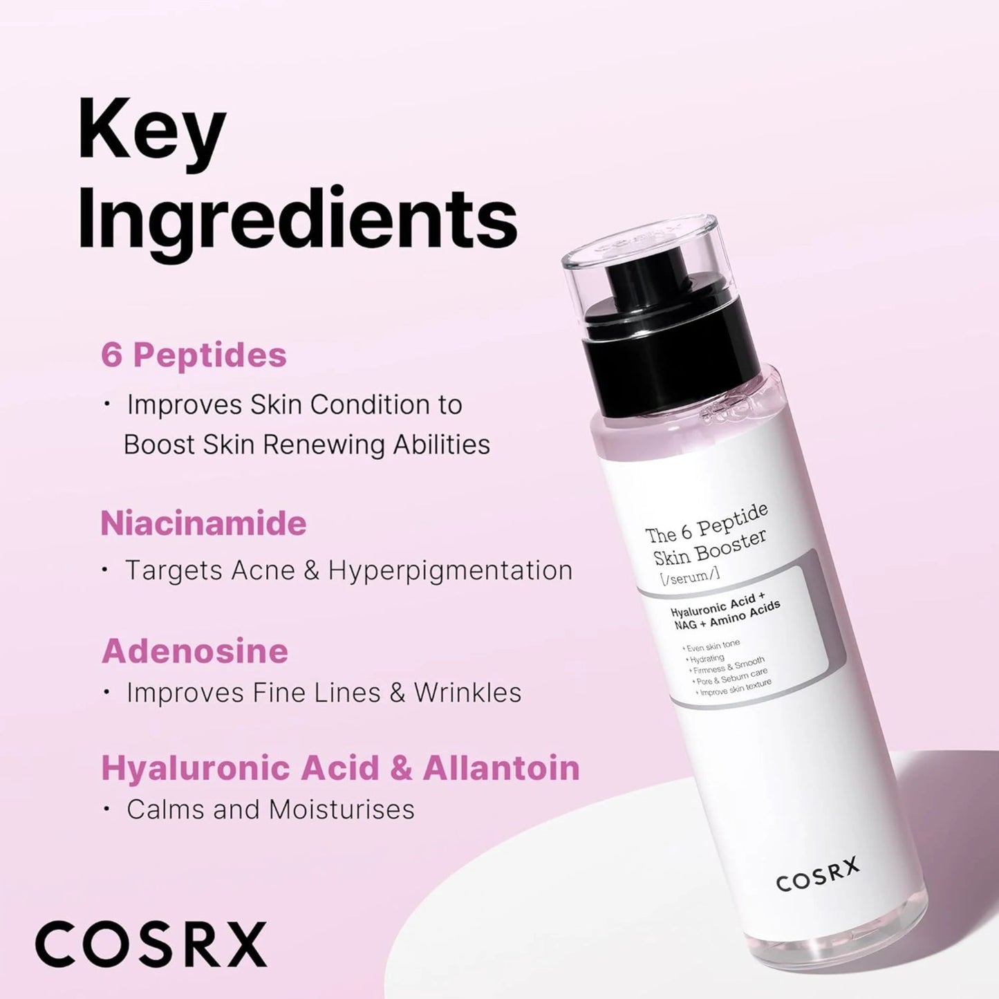 COSRX The 6 Peptide Skin Booster Serum 150ml - AugustSa Shop