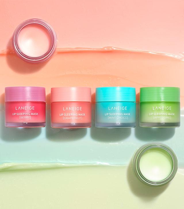 Laneige Lip Sleeping Mask Mini Kit 4Pcs - AugustSa Shop