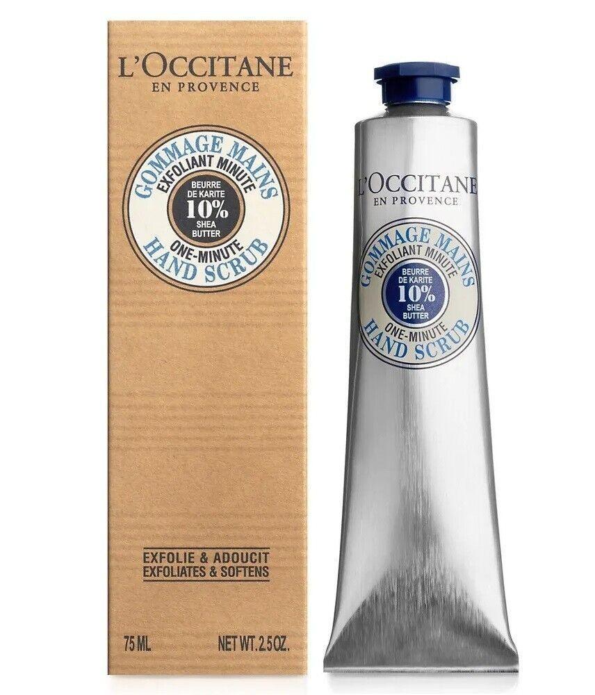 L'Occitane Shea Butter One Minute Hand Scrub 75ML - AugustSa Shop
