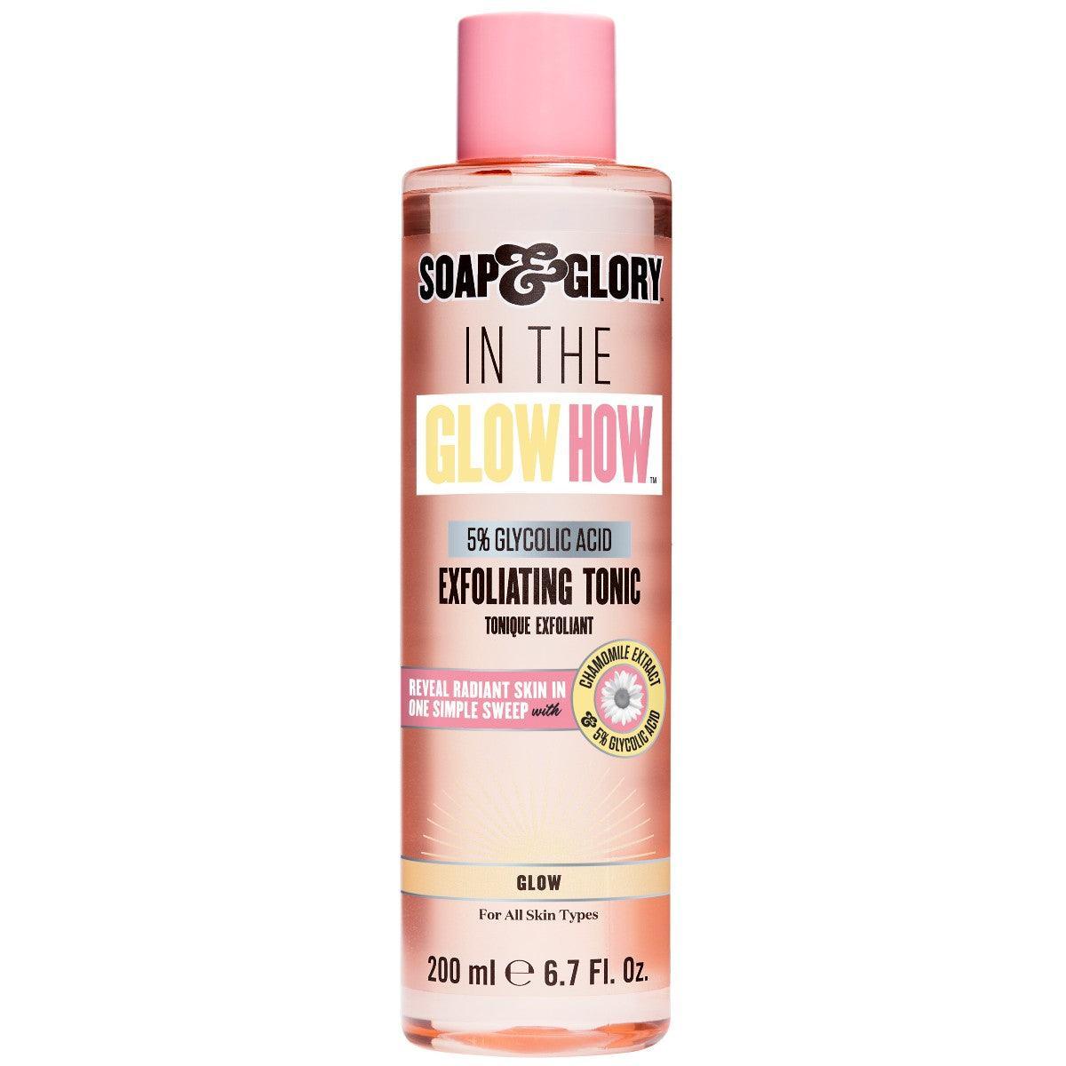 In The Glow How' 5% Glycolic Acid Face Exfoliator Tonic 200ML - AugustSa Shop