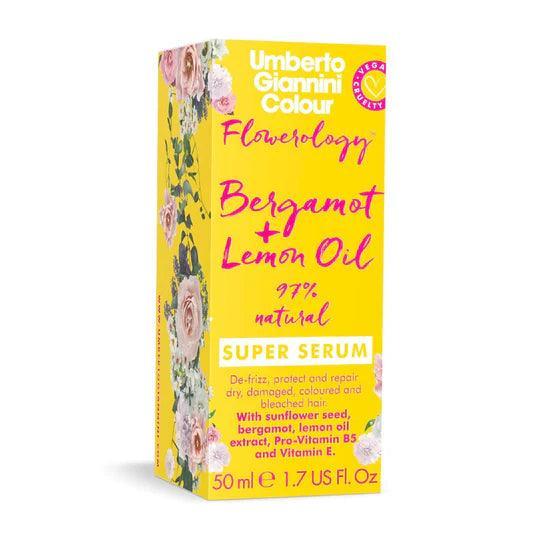 Umberto Giannini Flowerology Bergamot + Lemon Oil Super Repair Serum 50ML - AugustSa Shop