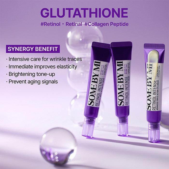 SOME BY MI Retinol Intense Advanced Triple Action Eye Cream 30ml - AugustSa Shop