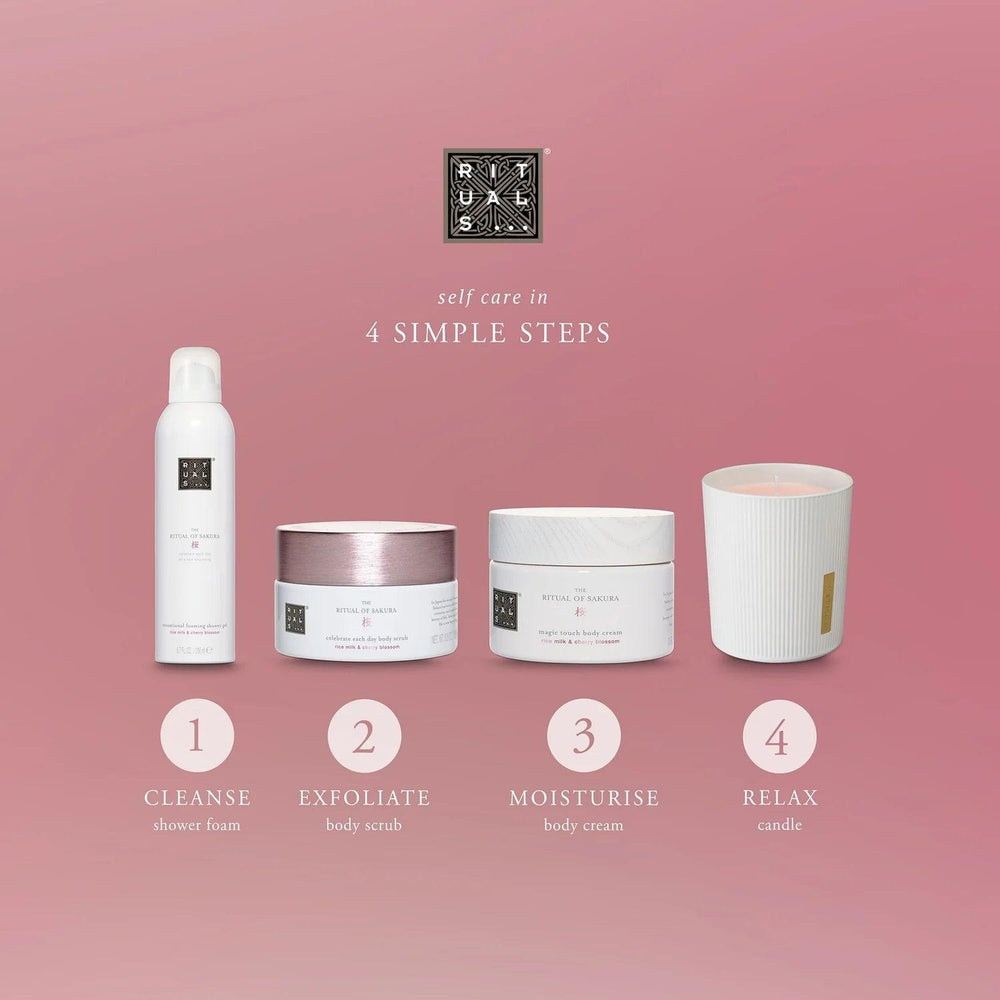 
                  
                    Rituals The Ritual of Sakura Floral Cherry Blossom & Rice Milk Sugar Body Scrub 250GM - AugustSa Shop
                  
                