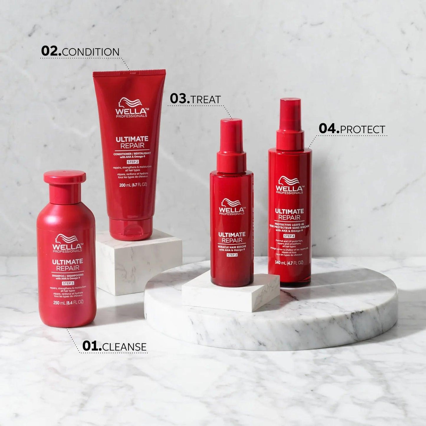 Wella Professionals Care Ultimate Repair Conditioner for All Types of Hair Damage 75ml - AugustSa Shop
