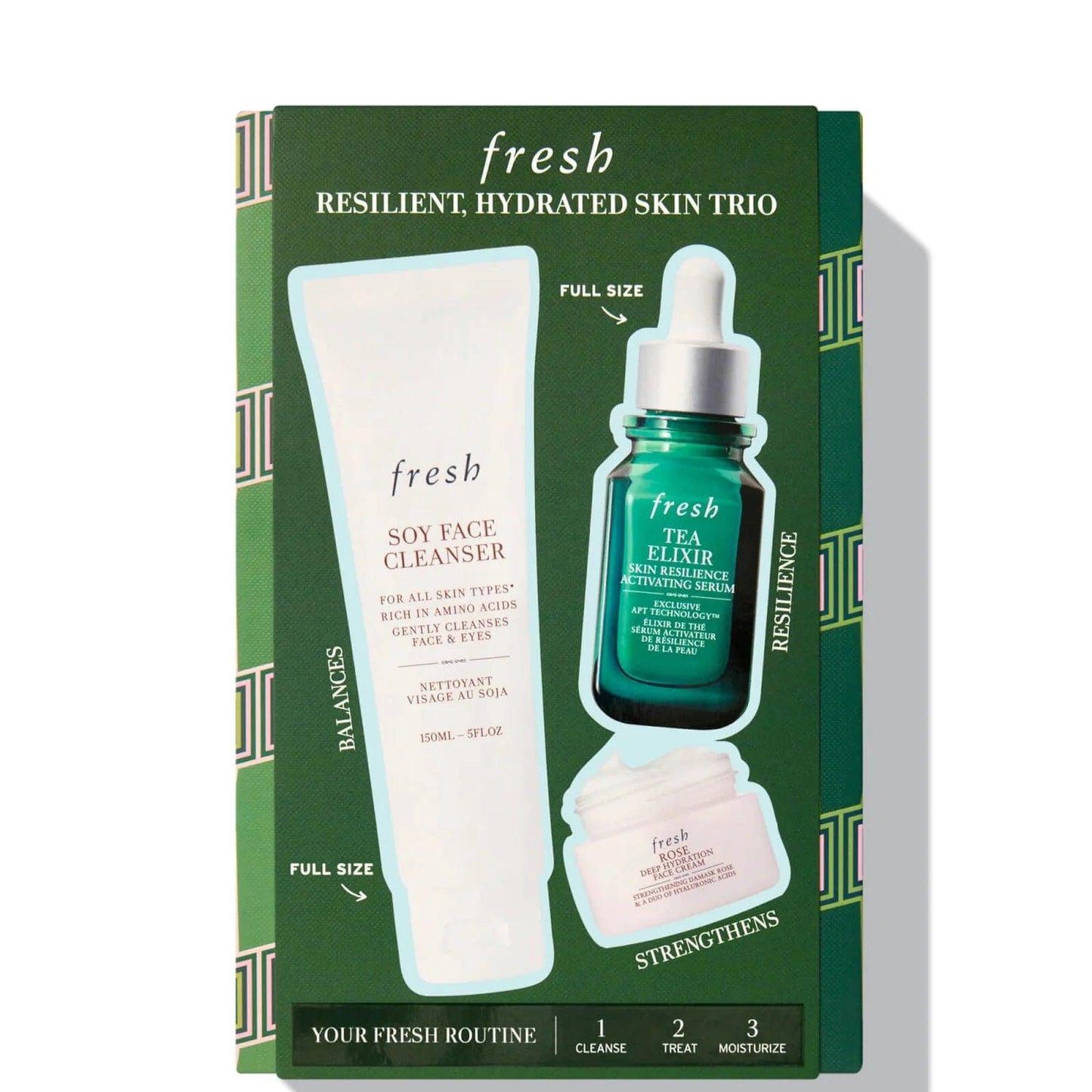 Fresh Resilient, Hydrated Skin Trio - AugustSa Shop