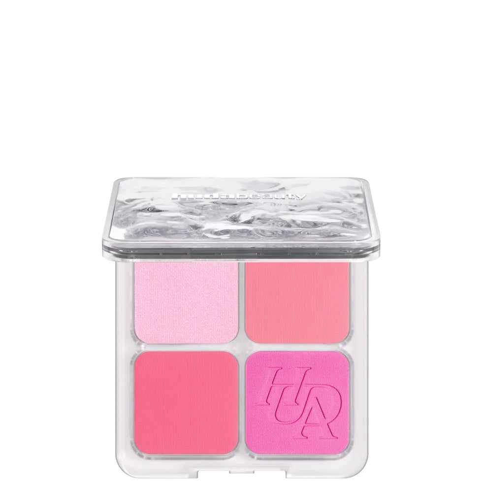 HUDA BEAUTY Blush Filter Blurring Blushlighters Palette - Baby Pink - AugustSa Shop