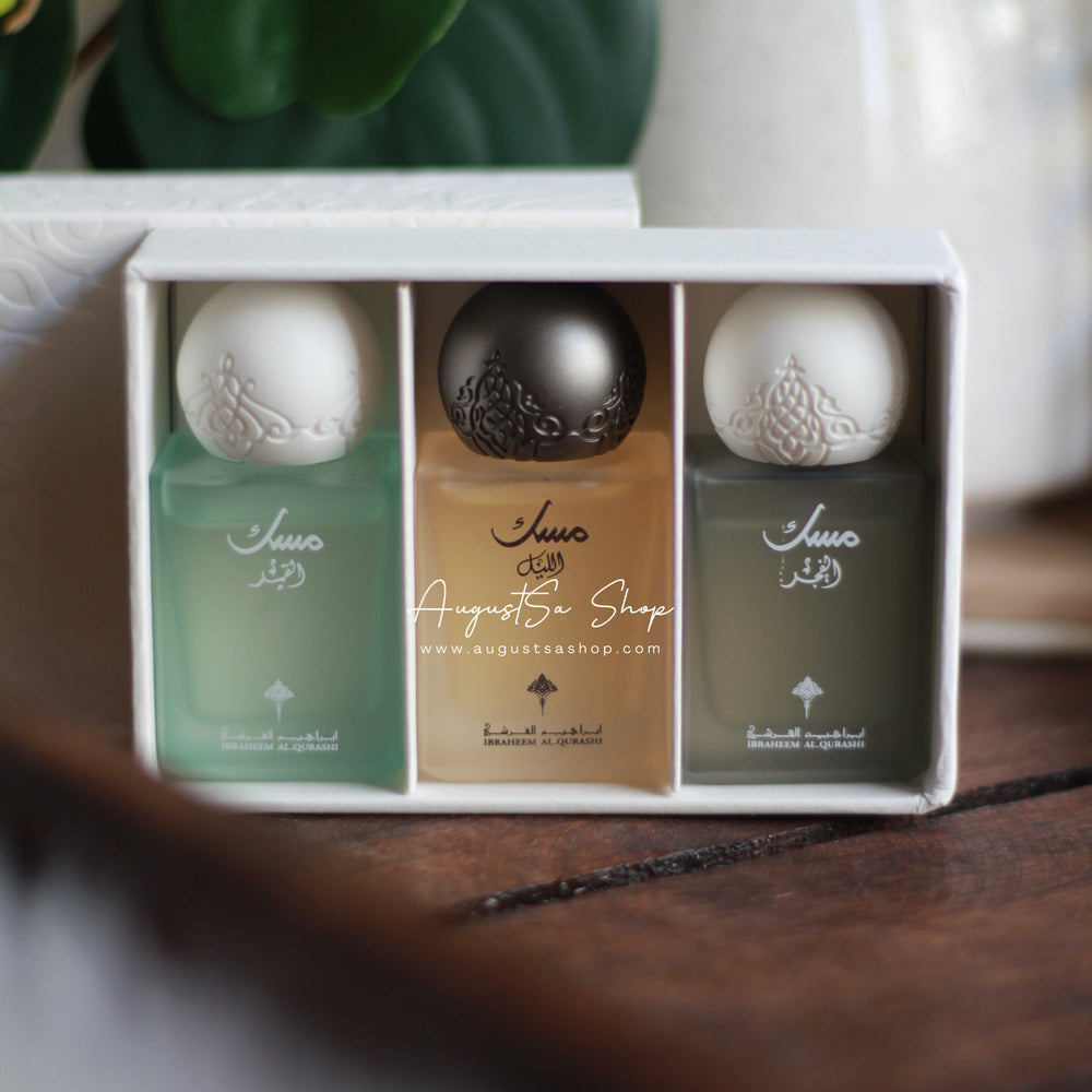IBRAQ Mini Musk Discovery Set 3*10ml Al-Qamar, Al-Lail & Al-Fagr - AugustSa Shop