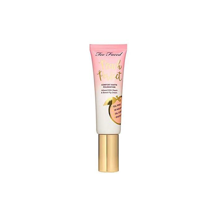TOO FACED Peach Perfect Comfort Matte Foundation - Light Beige - AugustSa Shop