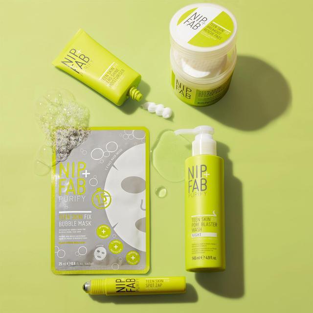 Nip + Fab Teen Skin Fix Pore Blaster Wash Night 145ML - AugustSa Shop