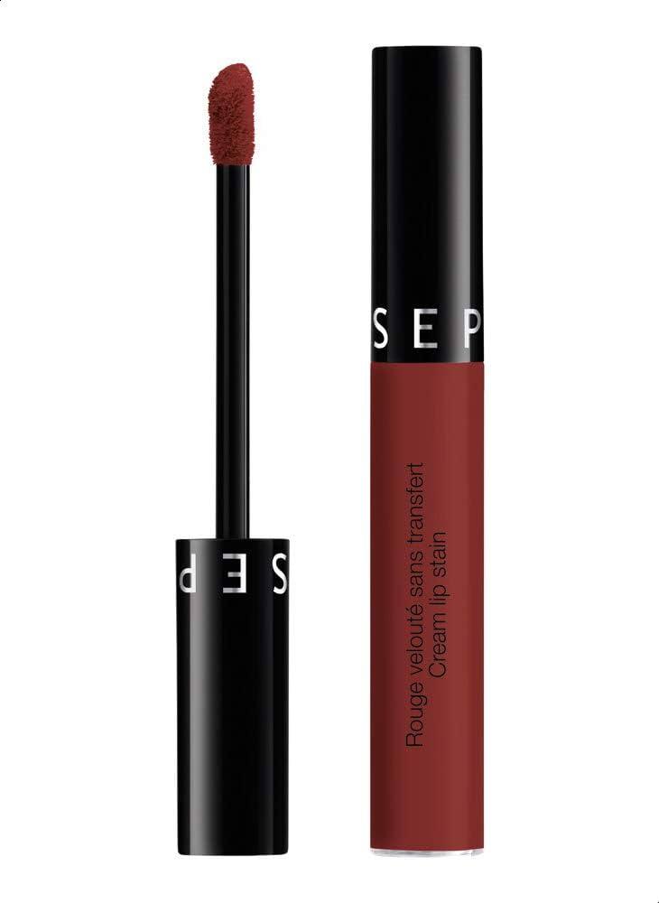 SEPHORA COLLECTION Cream Lip Stain Lipstick 97 Red Desert - AugustSa Shop