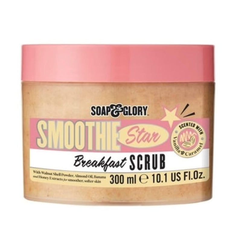 Smoothie Star Almond & Caramel Body Scrub 300ML - AugustSa Shop