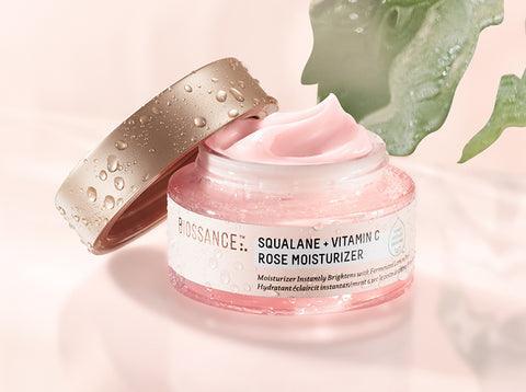 Biossance Squalane and Vitamin C Rose Moisturiser 50ml - AugustSa Shop