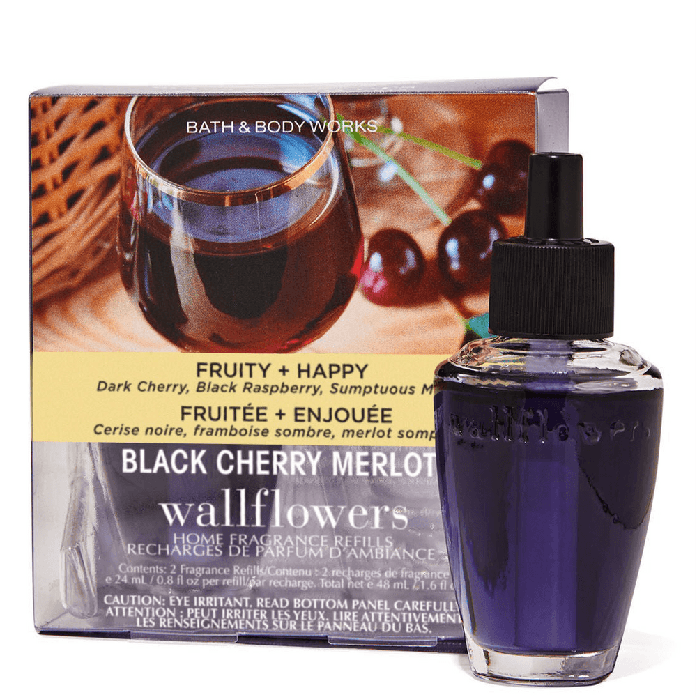 Black Cherry Merlot
Wallflowers Fragrance Refills 2-Pack - AugustSa Shop