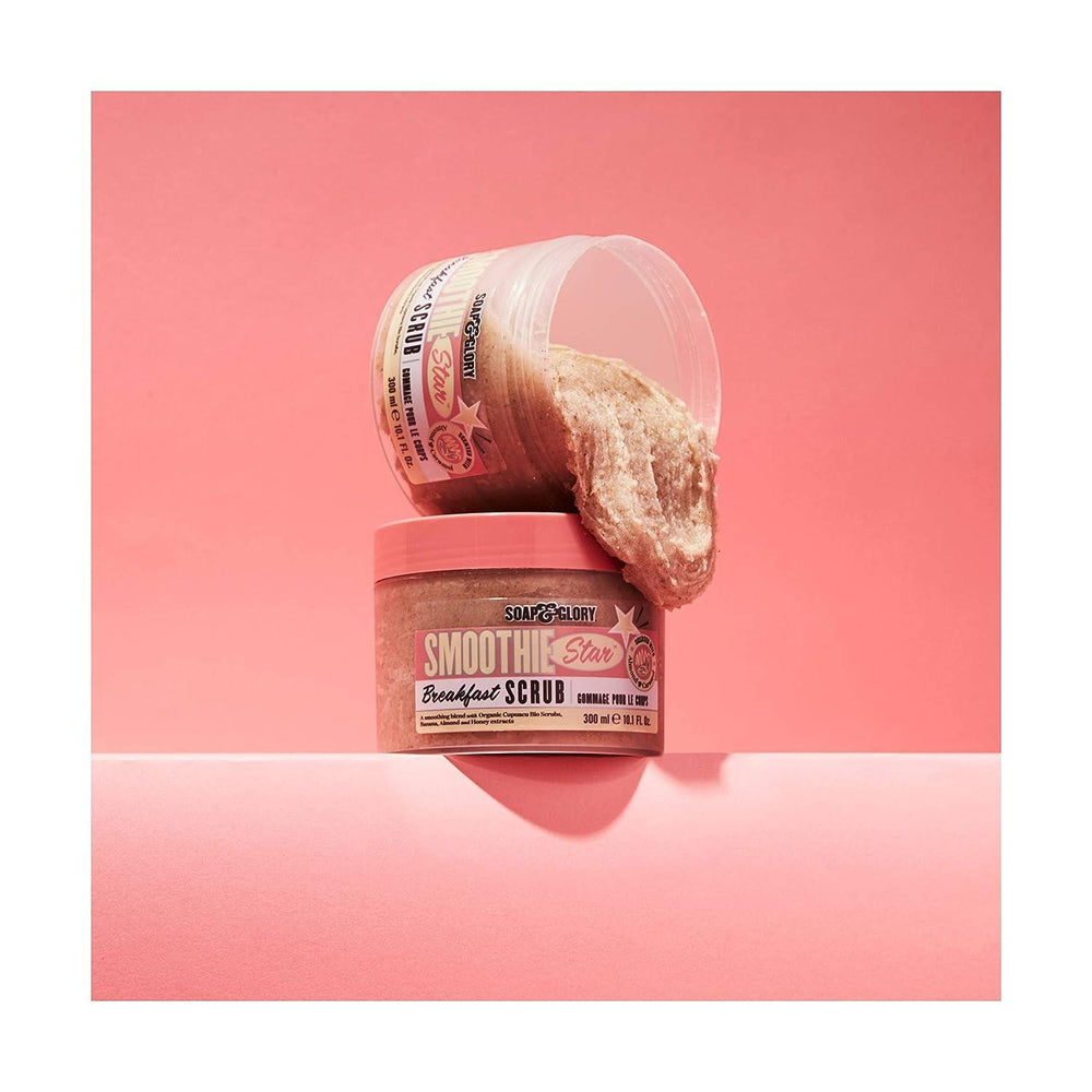 Smoothie Star Almond & Caramel Body Scrub 300ML - AugustSa Shop