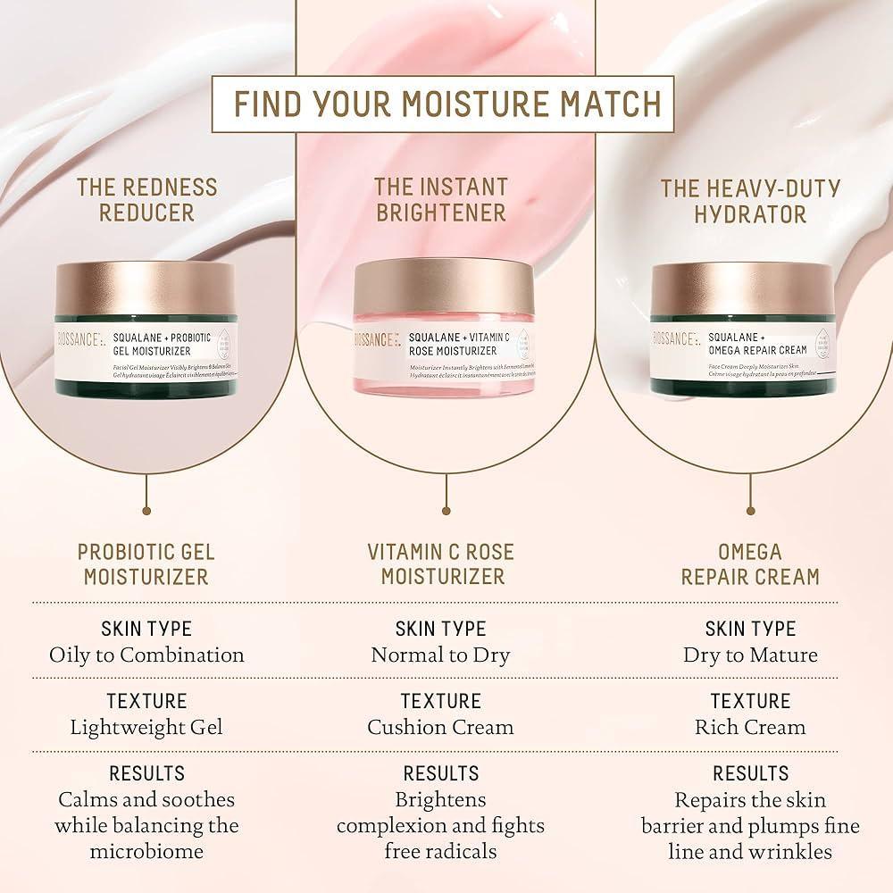 
                  
                    Biossance Squalane and Vitamin C Rose Moisturiser 50ml - AugustSa Shop
                  
                