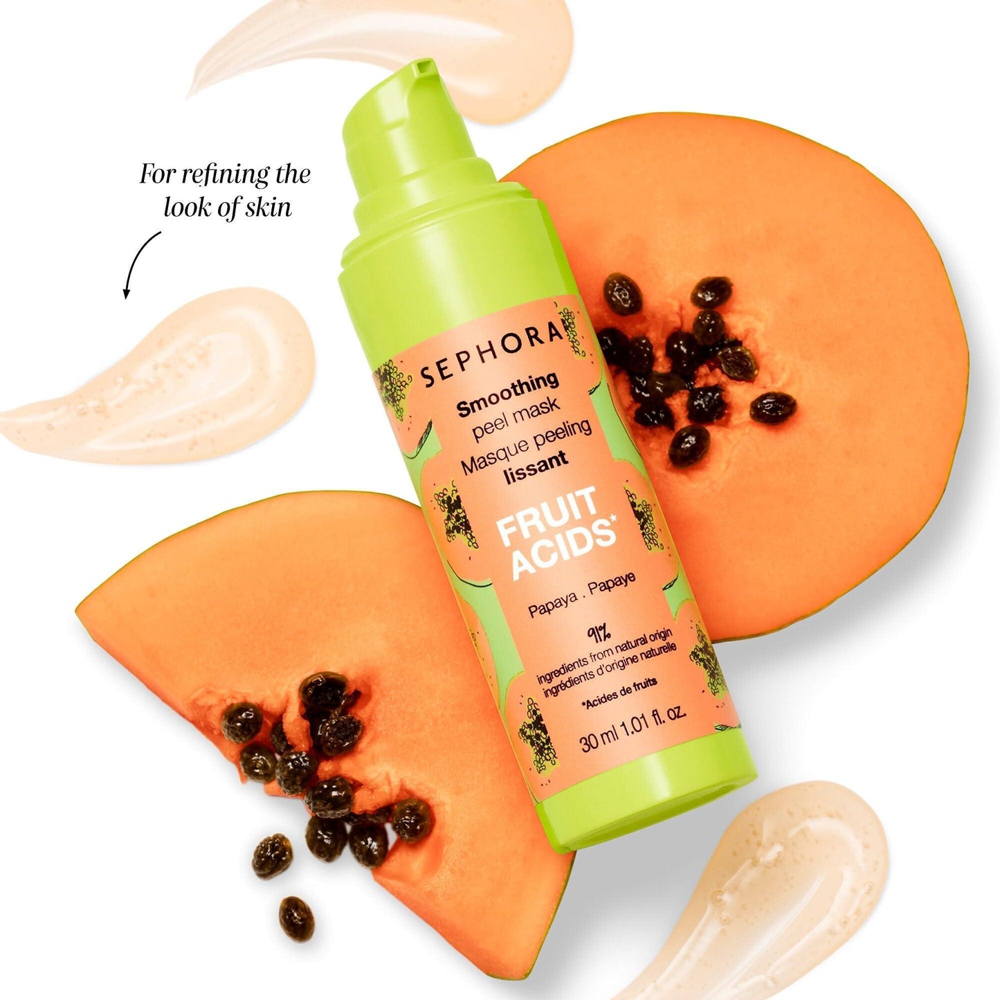 Sephora Glowing Fruit Acid Peeling 30ml - AugustSa Shop