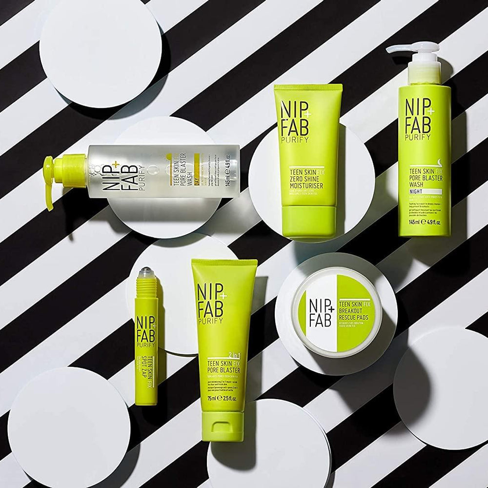 
                  
                    Nip + Fab Teen Skin Fix Pore Blaster Wash Night 145ML - AugustSa Shop
                  
                