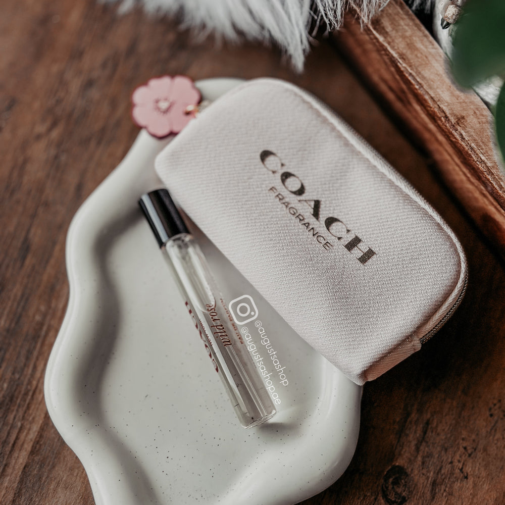 
                  
                    Coach Wild Rose Eau de Parfum 7.5ml Miniature + Pouch - AugustSa Shop
                  
                