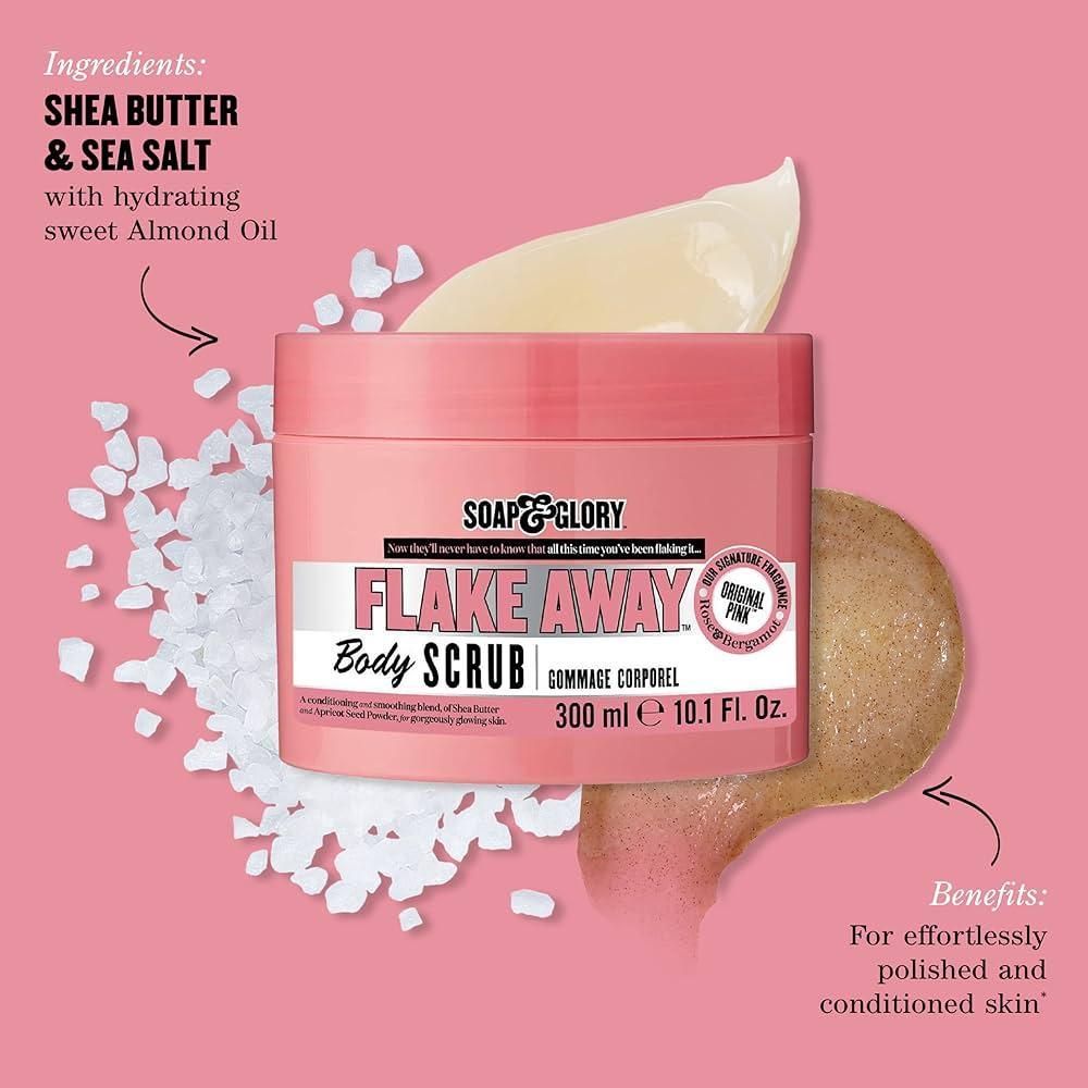 
                  
                    Soap & Glory Original Pink Flake Away Body Scrub 300ML - AugustSa Shop
                  
                