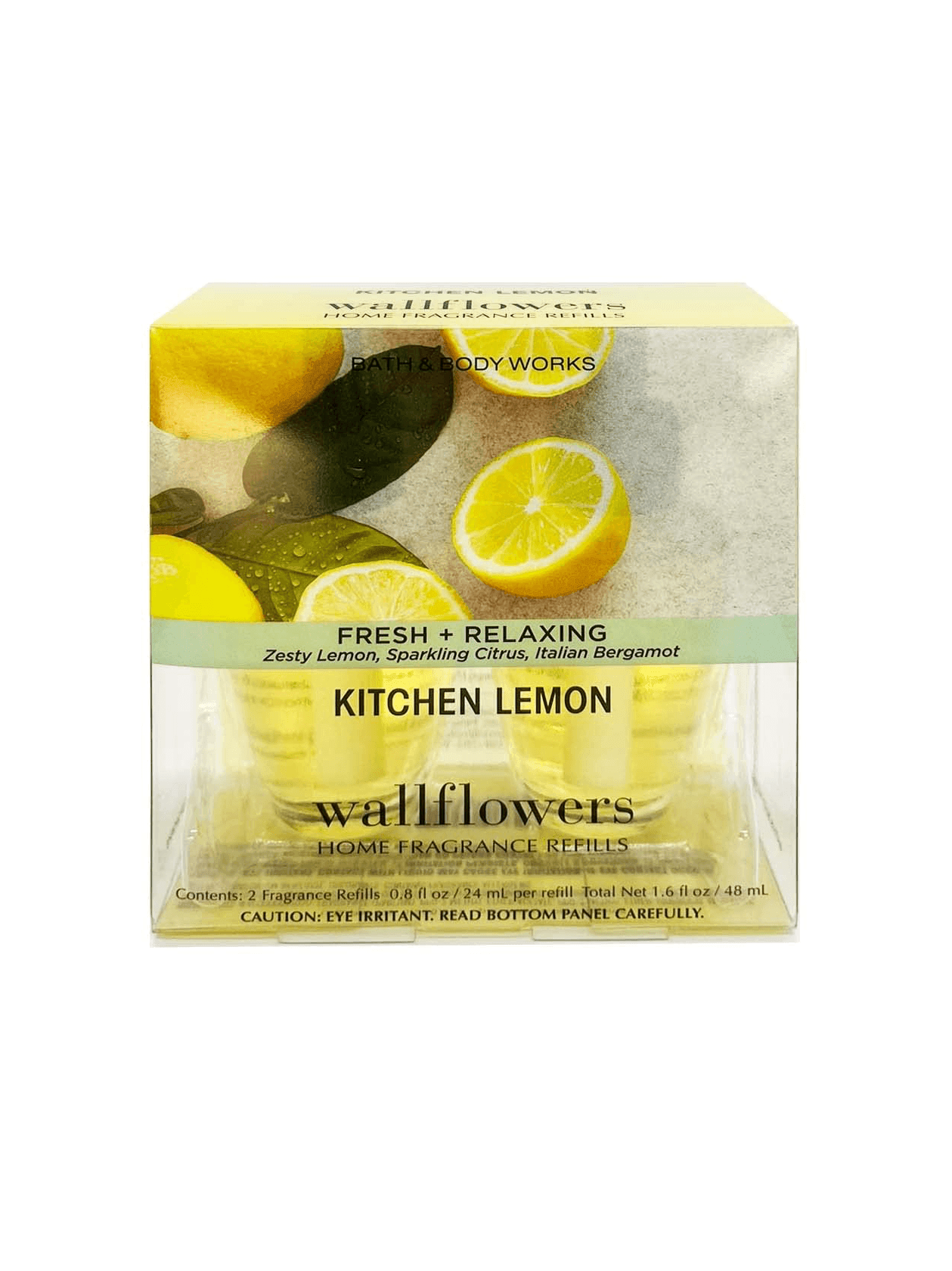 Kitchen Lemon Wallflowers Fragrance Refills 2-Pack - AugustSa Shop