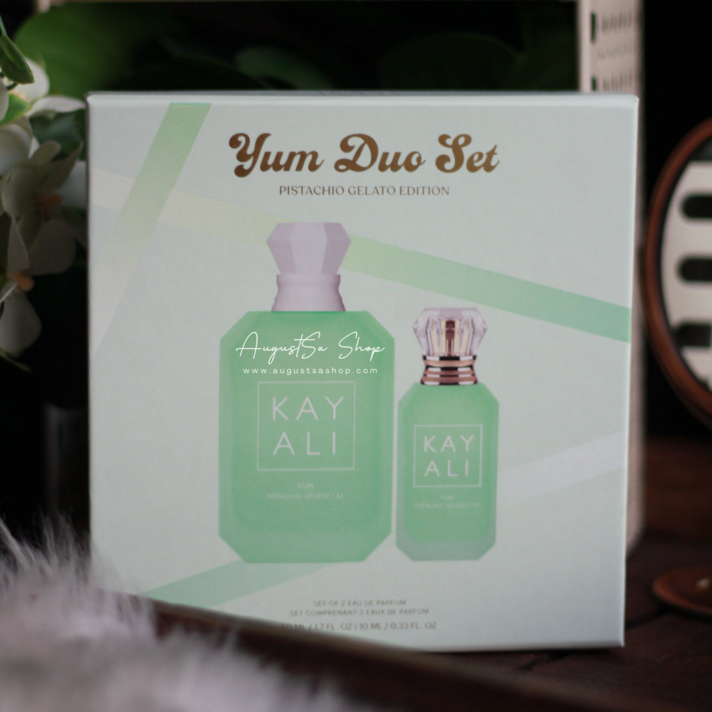 
                  
                    KAYALI Yum Duo Set Pistachio Gelato Edition 50ml & 10ml - AugustSa Shop
                  
                