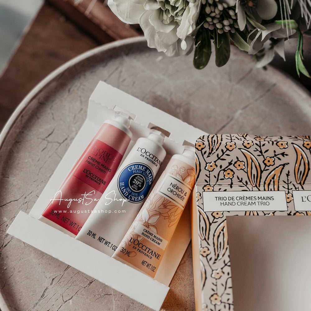 
                  
                    L’Occitane Hand Cream Trio 3*30ml - AugustSa Shop
                  
                