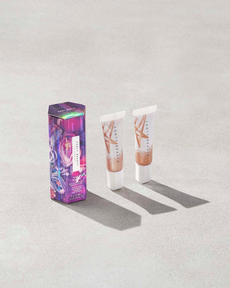 Fenty Beauty - Mini Baby Watts Fluid Freestyle Highlighter Duo - AugustSa Shop